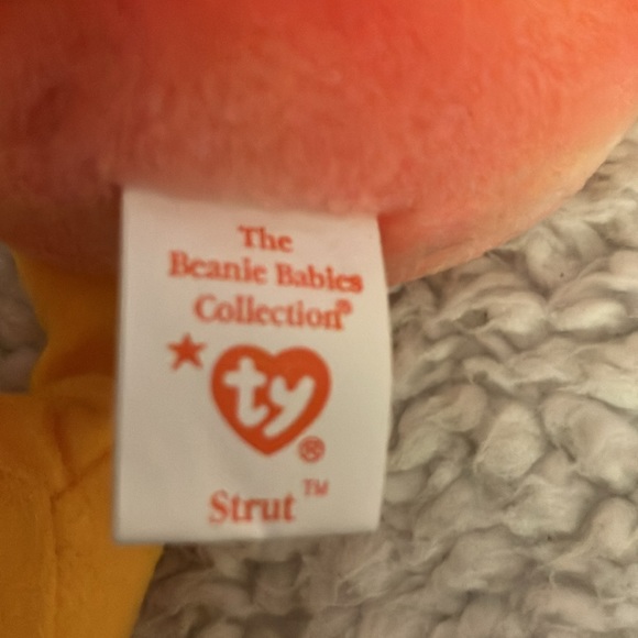"Strut" Beanie Baby in new condition - Picture 5 of 6